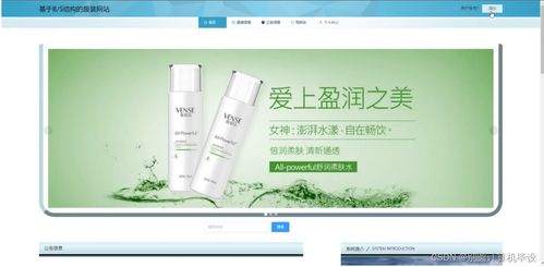 基于bs結構的服裝網站y825f9計算機畢設ssm